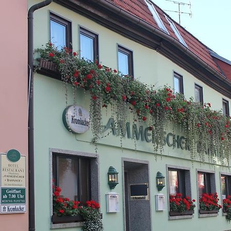 Ammerscher Bahnhof Mühlhausen Екстериор снимка